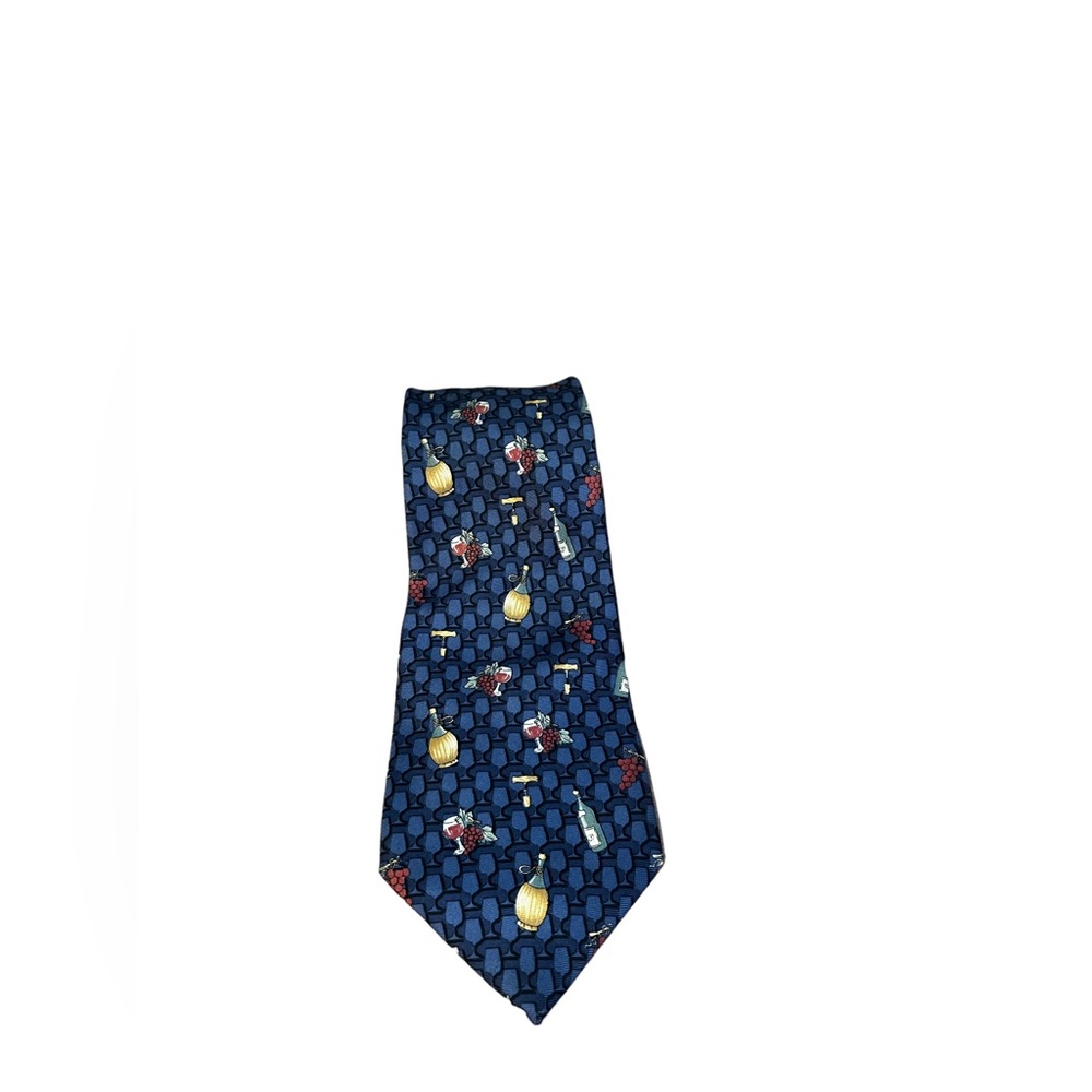 Beaufort Tie Tack Blue Silk Vino Tie OS